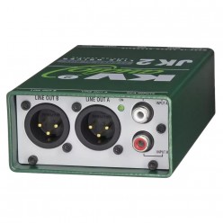 KV2 Audio JK2 Aktywny podwójny DiBox z wzmacniaczem linii.